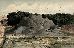 Black Smoke Prints: King's Cross, London: the Great Dust-Heap