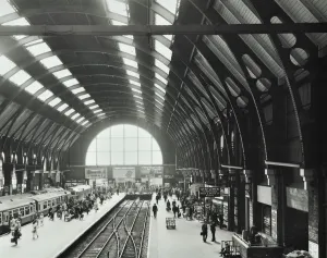 Kings Cross Prints: Kings Cross Station, Camden, London, 1970