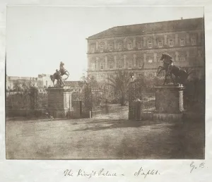 The Kings Palace, Naples, before 1852. Creator: Reverend George Wilson Bridges (British