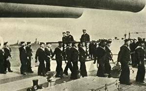 Battleship Gallery: The Kings Visit to the Grand Fleet, First World War, June 1917, (c1920). Creator: Unknown