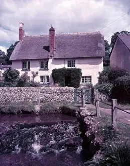 Cottages Prints: Kingsbridge, Devon, c1955. Creator: Arthur Charles Kirby Ware