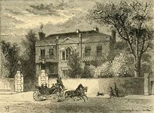 Private Gallery: Kingston House, Knightsbridge, c1876. Creator: Unknown