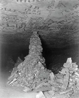 Graffiti Prints: Kinhicky's Cairn (stalagmite)