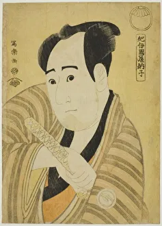 Kinokuniya Tosshi (The actor Sawamura Sojuro III as Kujaku Saburo Narihira), 1794. Creator: Toshusai Sharaku