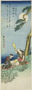 Chutanzaku Prints: Kinuta Jewel River in Settsu Province (Settsu Kinuta)