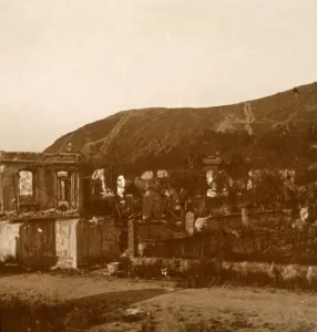 The kiosk, Metzeral, northern France, c1914-c1918