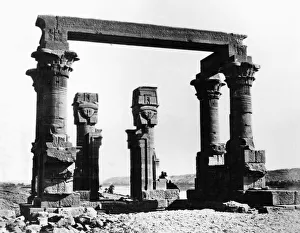 Bonfils Collection: Kiosk of Qertassi, Nubia, Egypt, 1878. Artist: Felix Bonfils
