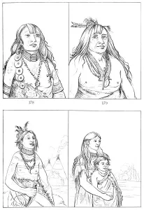 Kiowas, 1841. Artist: Myers and Co