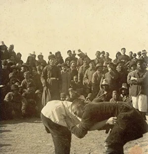 Awkward Prints: Kirgiz Wrestling: Views in the Zaisan District