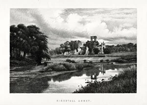 Kirkstall Abbey, Leeds, Yorkshire, 1896