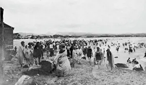Gold Coast Prints: Kirra Beach, Gold Coast, Queensland, 1922. Creator: Jack Bain