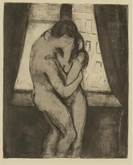 Rendezvous Collection: The Kiss, 1895. Artist: Munch, Edvard (1863-1944)