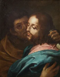 Verviers Prints: The Kiss of Judas, 17th century. Creator: Dolci, Carlo (1616-1686)