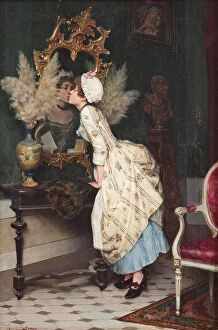 Mirror Collection: A kiss for the reflection, 1910s