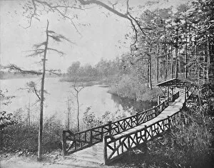 Exploring Gallery: Kissing Bridge, Lakewood, c1897. Creator: Unknown