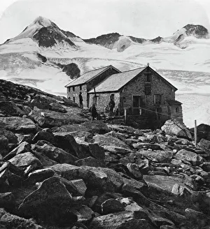 Hohe Tauern Prints: Kissinger Hut, Hohe Tauern, Austria, c1900s. Artist: Wurthle & Sons