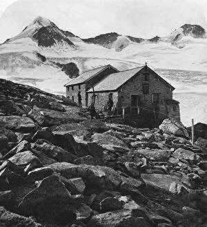 Isolated Gallery: Kissinger Hut, Hohe Tauern, Austria, c1900s.Artist: Wurthle & Sons