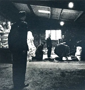 Enlistment Prints: Kit distribution, 1941. Artist: Cecil Beaton