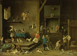 Kitchen Prints: Kitchen, 1646