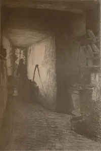 The Kitchen, 1858, (1904). Artist: James Abbott McNeill Whistler