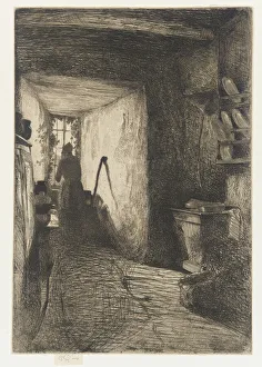 The Kitchen, 1858. Creator: James Abbott McNeill Whistler