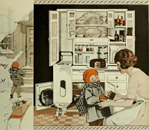 The United States Gallery: Kitchen Advertising From The Saturday Evening Post, ca 1920-1925. Creator: Anonymous
