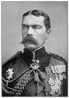 Kitchener of Khartoum in dress uniform, c 1900s