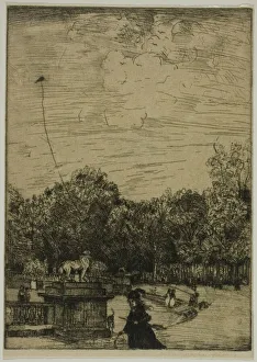 Kite Prints: The Kite, 1900. Creator: Donald Shaw MacLaughlan