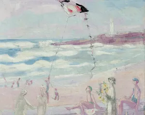 Fauvism Prints: The Kite (Le Cerf-Volant), 1924. Creator: Marval, Jacqueline (1866-1932)