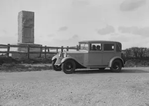 Kitty Prints: Kitty Brunells Bianchi saloon beside the Cricket Monument, Hambledon, Hampshire