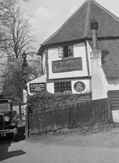 Kitty Prints: Kitty Brunells Standard 16 outside Ye Olde Fighting Cocks inn