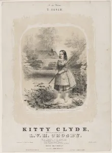 Kitty Clyde, 1854. Creator: Unknown