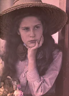 Artists Daughter Prints: Kitty Stieglitz, c. 1907. Creator: Alfred Stieglitz
