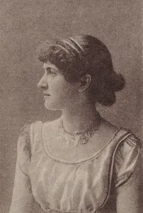 Kitty Welch, from the Actresses series (N67) promoting Virginia Brights Cigarettes for