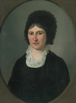 Jan Jakub Prints: Klara Mihalyi Kovacs, nee Lisznay Damo, 1801. Creator: Jan Jakub Stunder