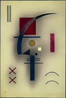 Bauhaus Prints: Kleines Weiss (Small White), 1928. Creator: Kandinsky, Wassily Vasilyevich (1866-1944)