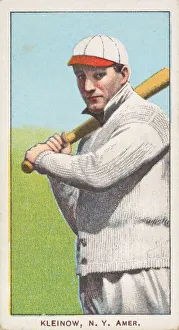 Baseball Player Gallery: Kleinow, New York, American League, from the White Border series (T206) for the America