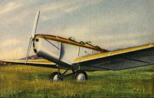 Klemm Prints: Klemm L25 VIIb plane, 1932. Creator: Unknown