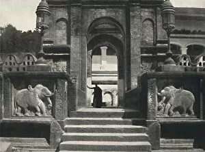 Dalada Maligawa Gallery: Kloster im Tempeldes Heiligen Zahnes (Dalada Maligawa Vihara), Kandy, 1926