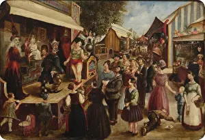 Fair Prints: Knabenschiessen, c1900. Creator: Bleuler, Paul (1867-1942)