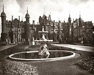 Country House Collection: Knebworth House, Hertfordshire, 1894. Creator: Unknown