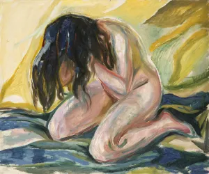 Kneeling Female Nude, 1919