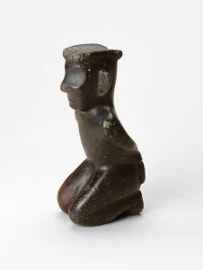 Chlorite Prints: Kneeling Figure, late 2nd millennium B. C. Creator: Unknown