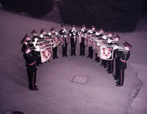 Trumpet Players Prints: Kneller Hall trumpeters, London, c1953. Creator: Arthur Charles Kirby Ware