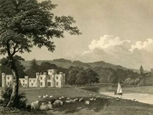 Nash Collection: Knepp Castle, 1835. Creator: Charles J Smith