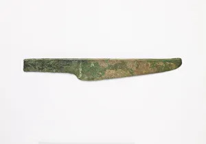 Weapon And Armament Prints: Knife (dao), Shang dynasty, ca. 14th-13th century BCE. Creator: Unknown