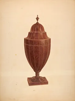 Sovensky Isidore Prints: Knife and Spoon Box, 1935 / 1942. Creator: Isidore Sovensky