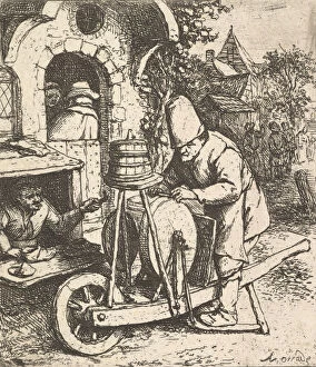The Knifegrinder, 1610-85. Creator: Adriaen van Ostade