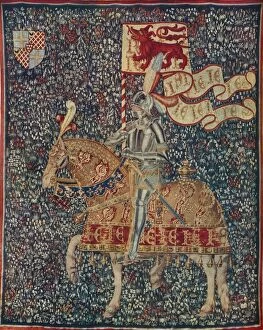 Jean Collection: Knight with the Arms of Jean de Daillon, c1480 (1946). Artist: Guillaume Desremaulx