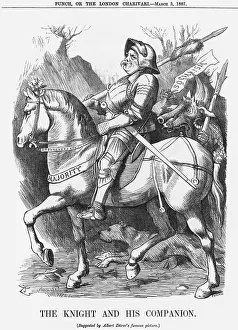 Otto Von Prints: The Knight and his Companion, 1887. Artist: Joseph Swain
